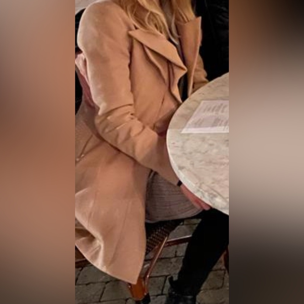 Hugo Boss Coat with Ruffle Detail - Picture 7 of 8